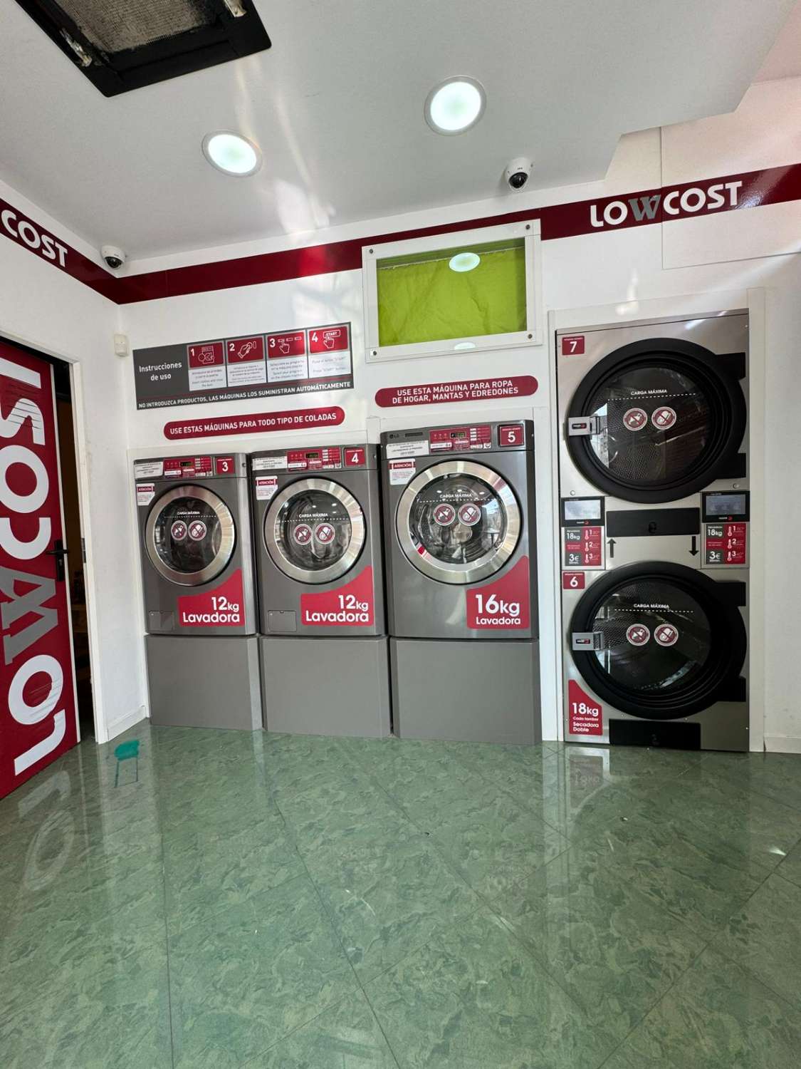 TRASPASO DE LAVANDERÍA EN FUNCIONAMIENTO